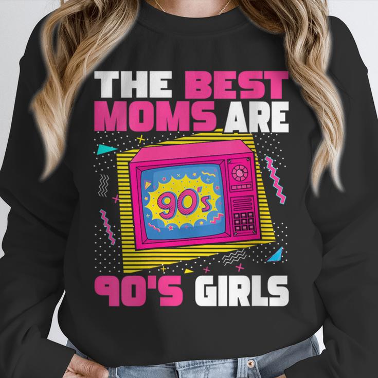 The Best Moms Are 90s Girls 90s Aesthetic Mom Nostalgia Unisex Sweatshirt The Best Moms Are 90s Girls 90s Aesthetic Mom Nostalgia Unisex Sweatshirt