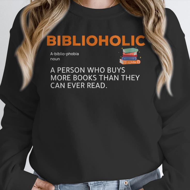 Biblioholic Definition Reading Nerd Book Lovers Geek Unisex Sweatshirt Biblioholic Definition Reading Nerd Book Lovers Geek Unisex Sweatshirt