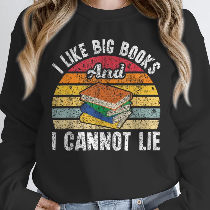 I Like Big Books And I Cannot Lie Bookworm Reading Teacher Unisex Sweatshirt I Like Big Books And I Cannot Lie Bookworm Reading Teacher Unisex Sweatshirt