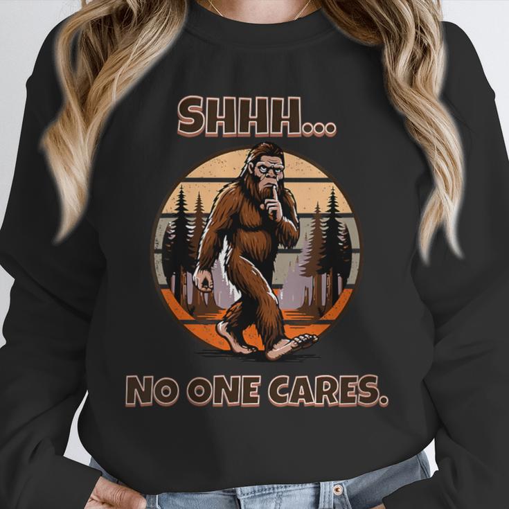 Bigfoot Sasquatch Lover Introvert Antisocial Humor Unisex Sweatshirt