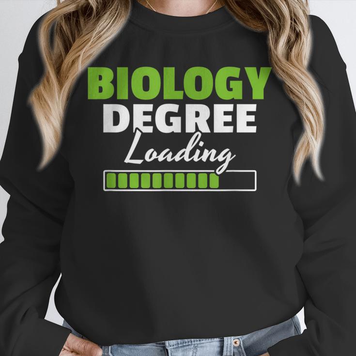Biology Degree Loading Graduation Student Teacher Biologist Unisex Sweatshirt