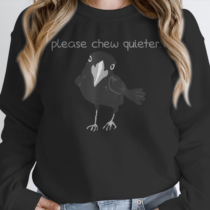 Bird Please Chew Quieter Introvert Quietness Unisex Sweatshirt Bird Please Chew Quieter Introvert Quietness Unisex Sweatshirt