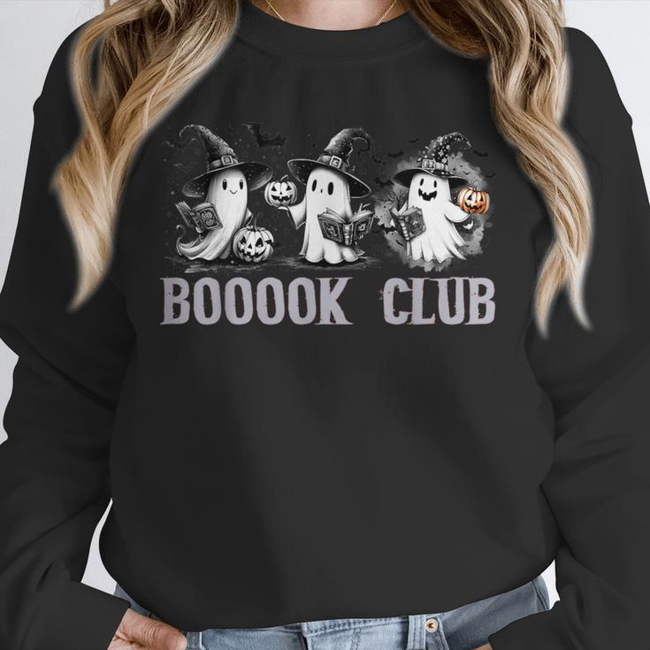 Boo Ghost Books Book Club Halloween Women School Teacher Unisex Sweatshirt Boo Ghost Books Book Club Halloween Women School Teacher Unisex Sweatshirt