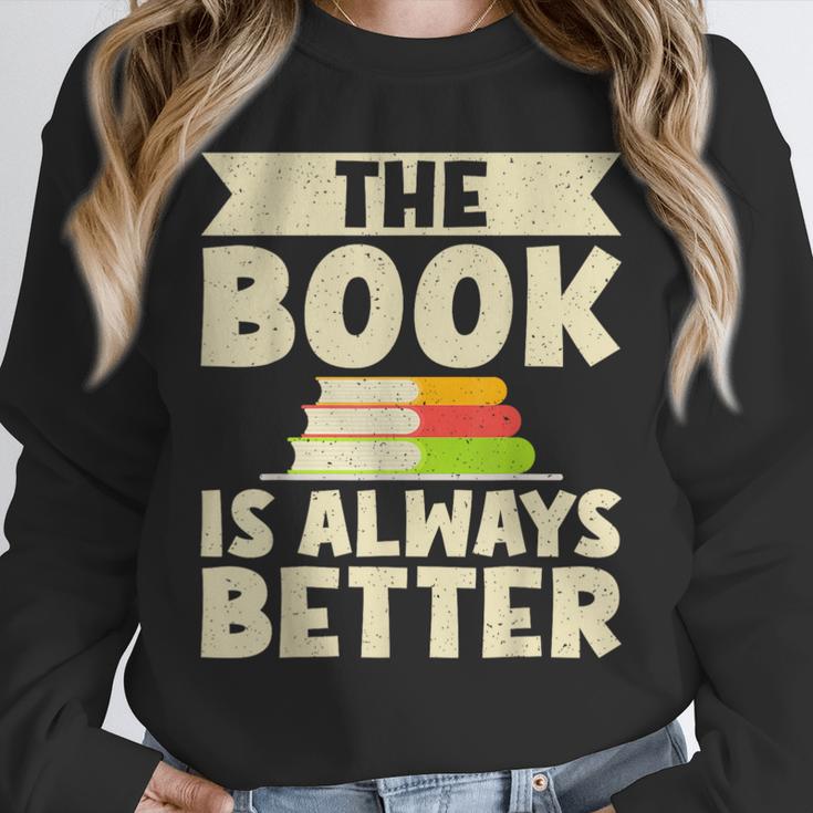 The Book Is Always Better Thriller Unisex Sweatshirt