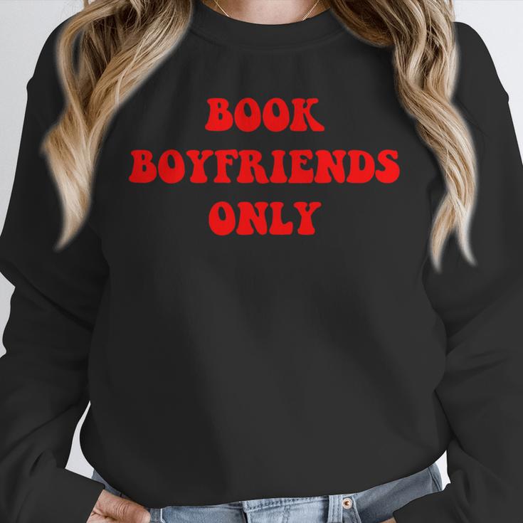 Book Boyfriends Only Unisex Sweatshirt