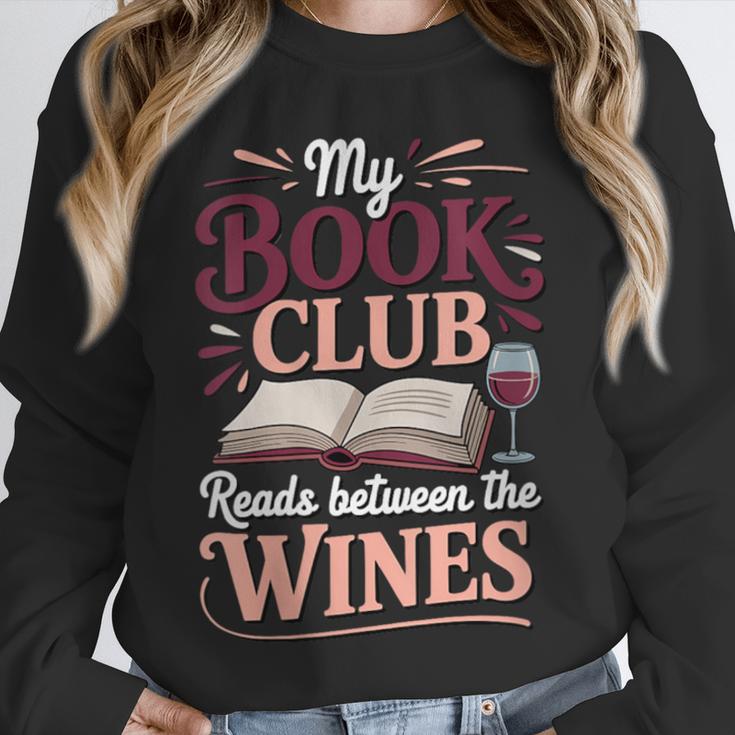 My Book Club Reads Between The Wines Unisex Sweatshirt