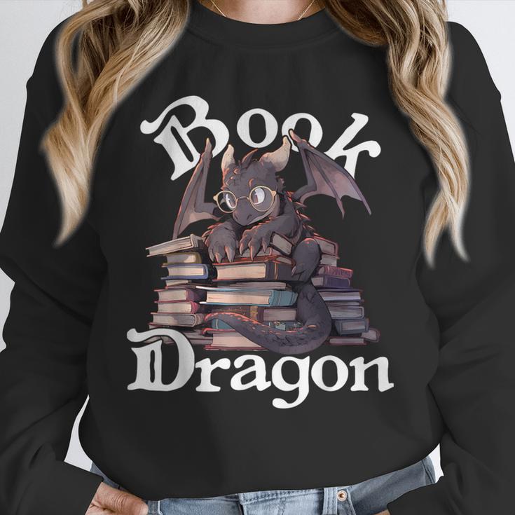 Book Dragon Book Lover Bookworm Book Reader Librarian Unisex Sweatshirt Book Dragon Book Lover Bookworm Book Reader Librarian Unisex Sweatshirt
