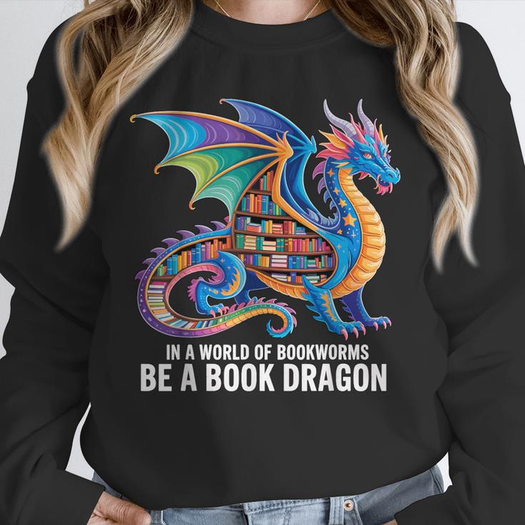 Be a Book Dragon Reading Unisex Sweatshirt