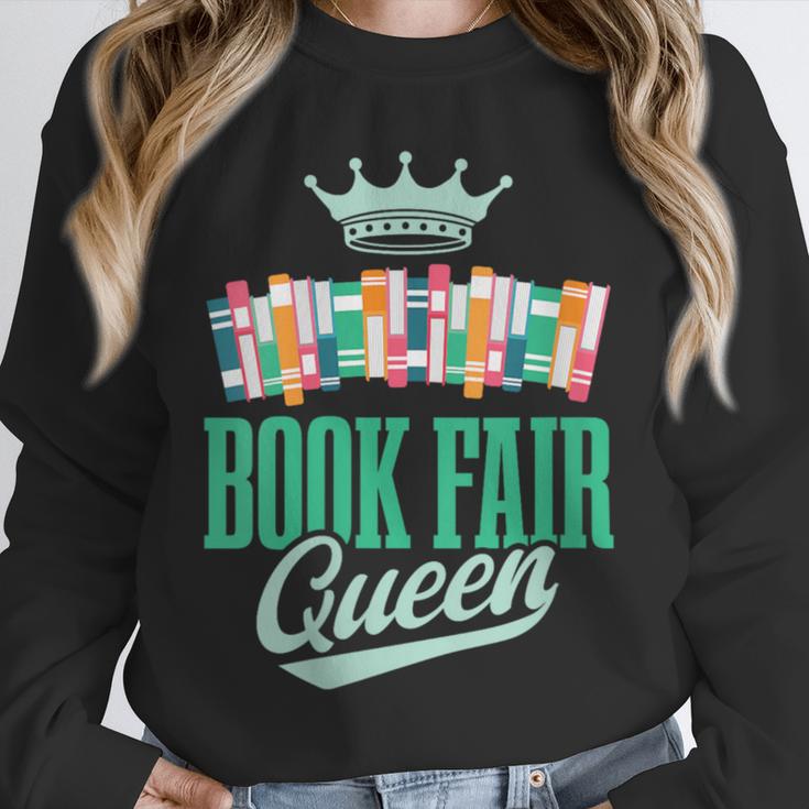 Book Fair Queen Literature School Book Fair Event Unisex Sweatshirt
