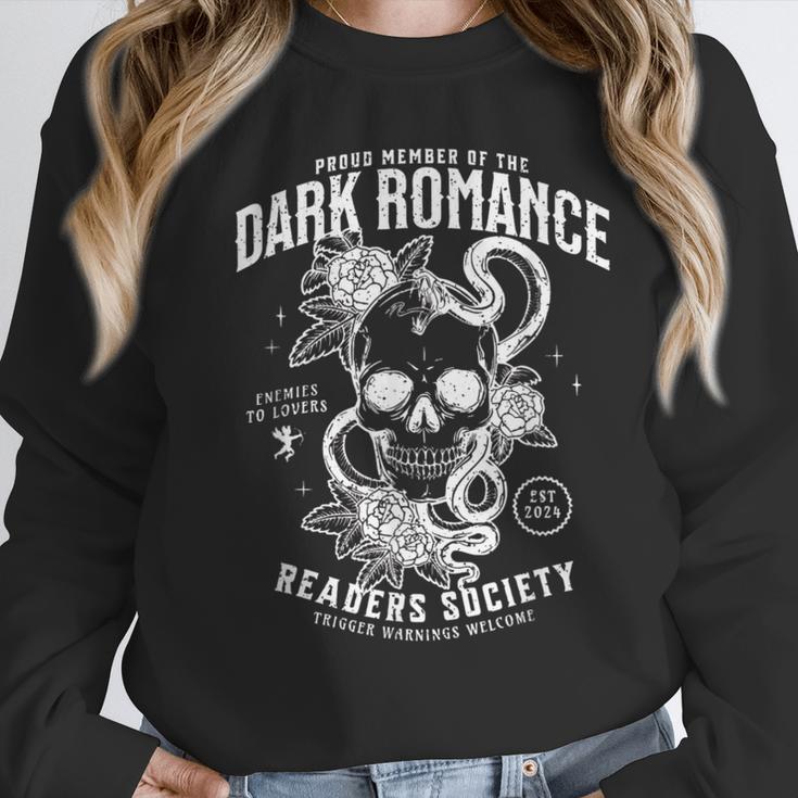 Book Lover Dark Romance Readers Society Smut Reader Women Unisex Sweatshirt