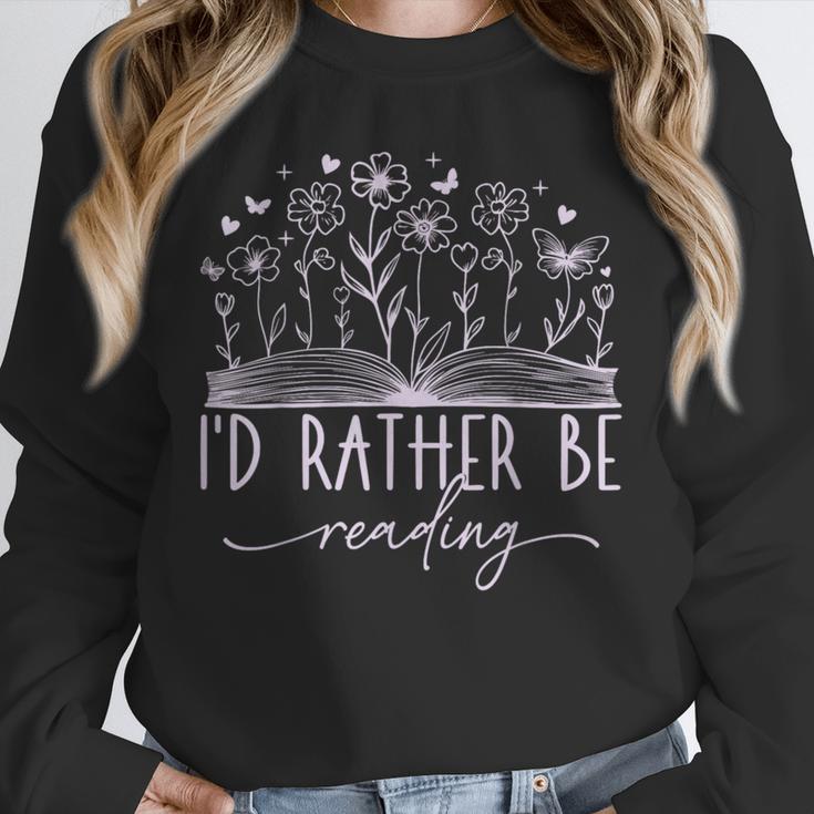 Book Lover Library Reading Bookish Literature Reader Unisex Sweatshirt