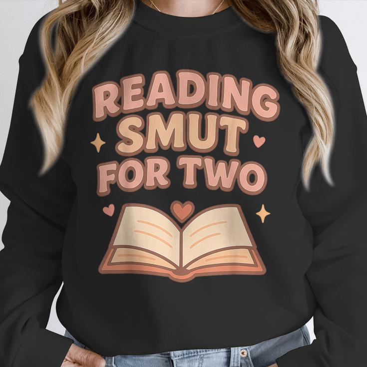 Book Lover Pregnancy Announcement Reveal Smut Unisex Sweatshirt