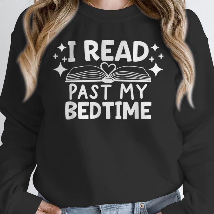 Book Lover Reading Bookish Floral I Read Past My Bedtime Unisex Sweatshirt Book Lover Reading Bookish Floral I Read Past My Bedtime Unisex Sweatshirt