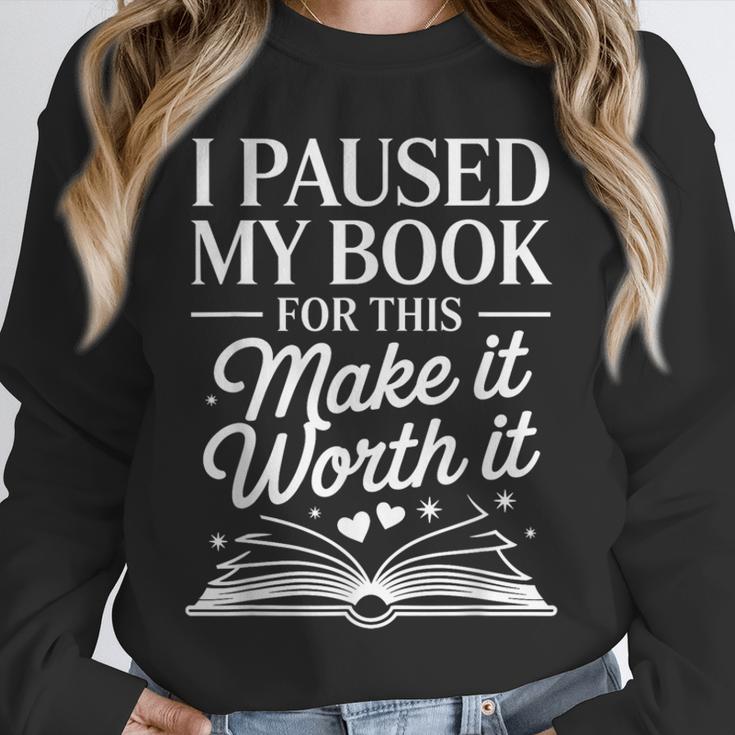Book Lover Reading Quote For Reading Teacher Unisex Sweatshirt