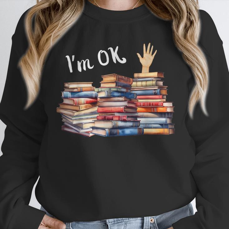 Book Lover For Women Readers Teacher Librarian Unisex Sweatshirt