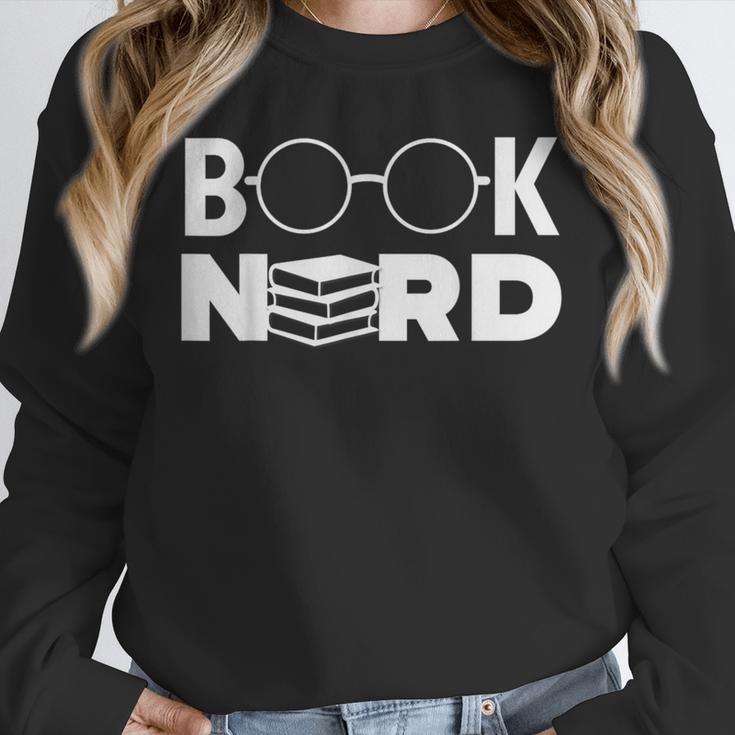 Book Nerd Book Club Bookworm Reading Lover Humor Unisex Sweatshirt