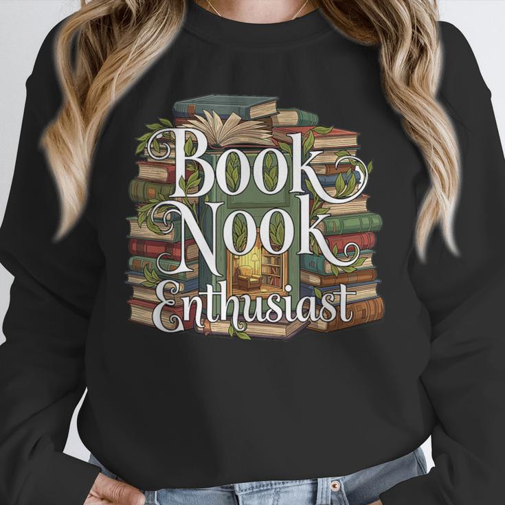 Book Nook Enthusiast Cozy Library Reader Collector Unisex Sweatshirt