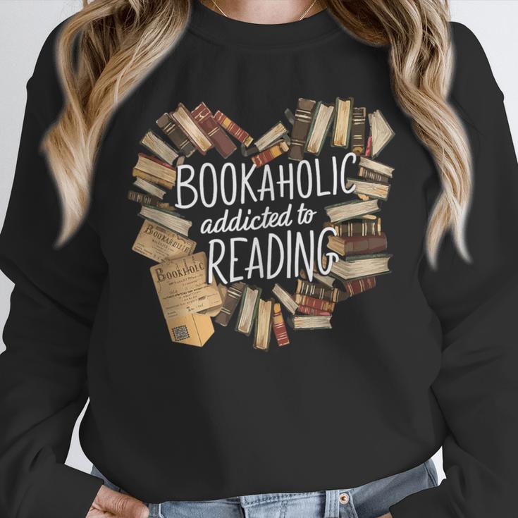 Bookaholic Addicted To Reading Book Lovers Literacy Unisex Sweatshirt Bookaholic Addicted To Reading Book Lovers Literacy Unisex Sweatshirt