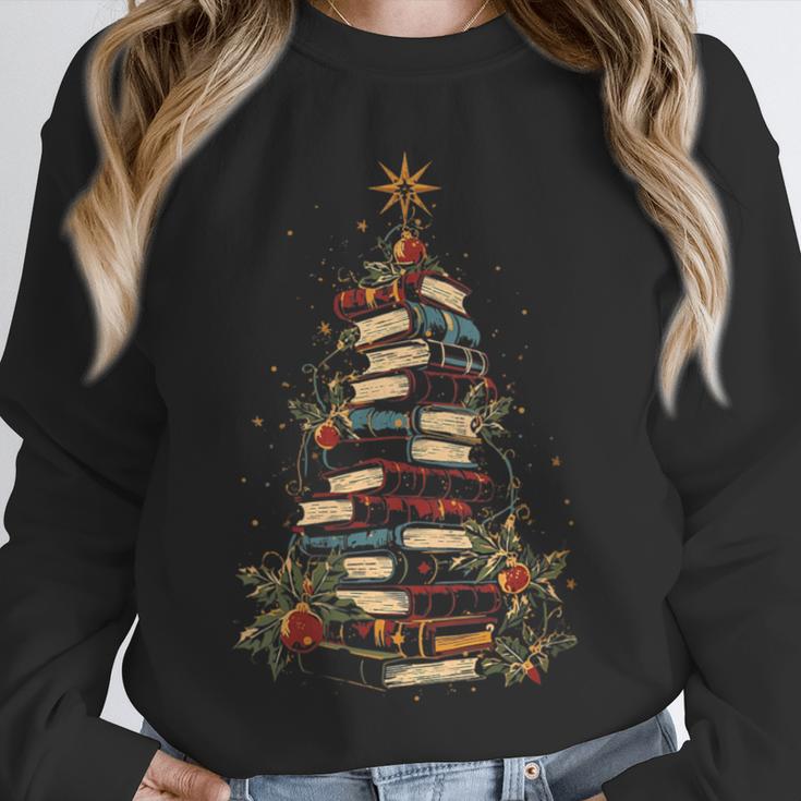 All Booked For Christmas Book Unisex Sweatshirt