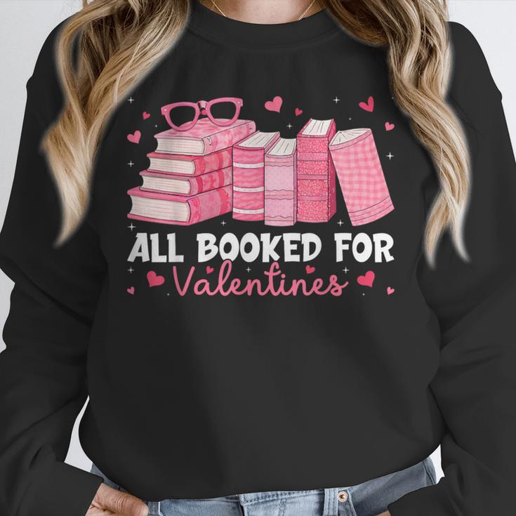 All Booked For Valentines Couple Bookworms Valentine’s Day Unisex Sweatshirt All Booked For Valentines Couple Bookworms Valentine’s Day Unisex Sweatshirt