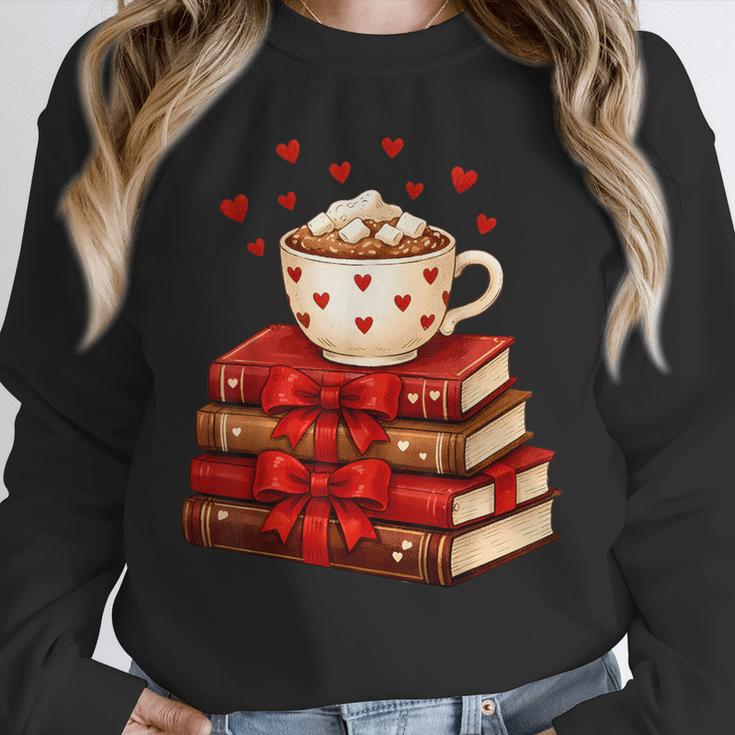 All Booked For Valentine’s Day Reading Teacher Unisex Sweatshirt
