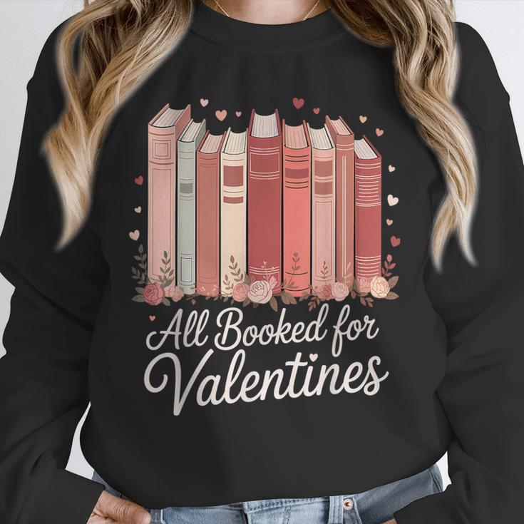 All Booked For Valentines Romantic Books Unisex Sweatshirt All Booked For Valentines Romantic Books Unisex Sweatshirt