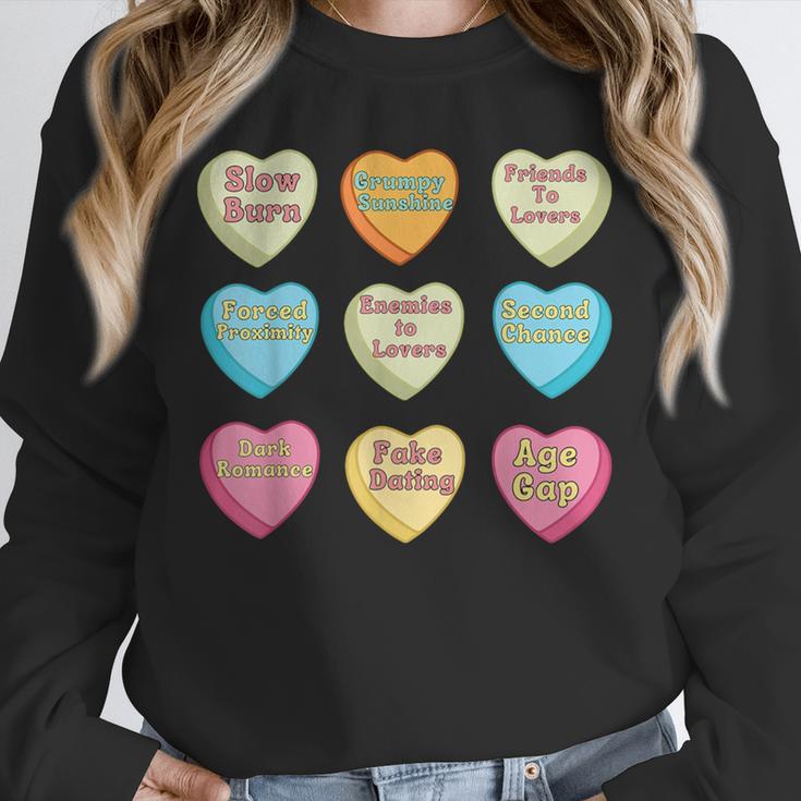 Bookish Romance Tropes Smut Reader Spicy Book Lover Unisex Sweatshirt Bookish Romance Tropes Smut Reader Spicy Book Lover Unisex Sweatshirt