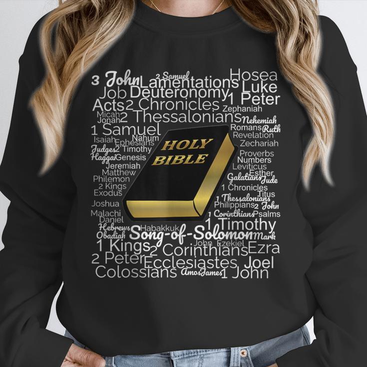Books Of The Bible Unisex Sweatshirt Books Of The Bible Unisex Sweatshirt