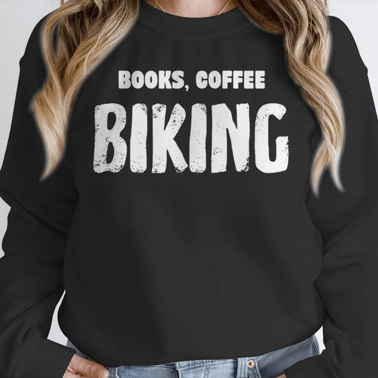 Books Coffee Biking Unisex Sweatshirt Books Coffee Biking Unisex Sweatshirt