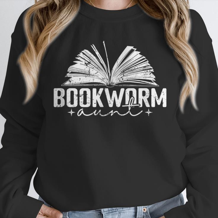 Bookworm Aunt Reading Lover Unisex Sweatshirt Bookworm Aunt Reading Lover Unisex Sweatshirt