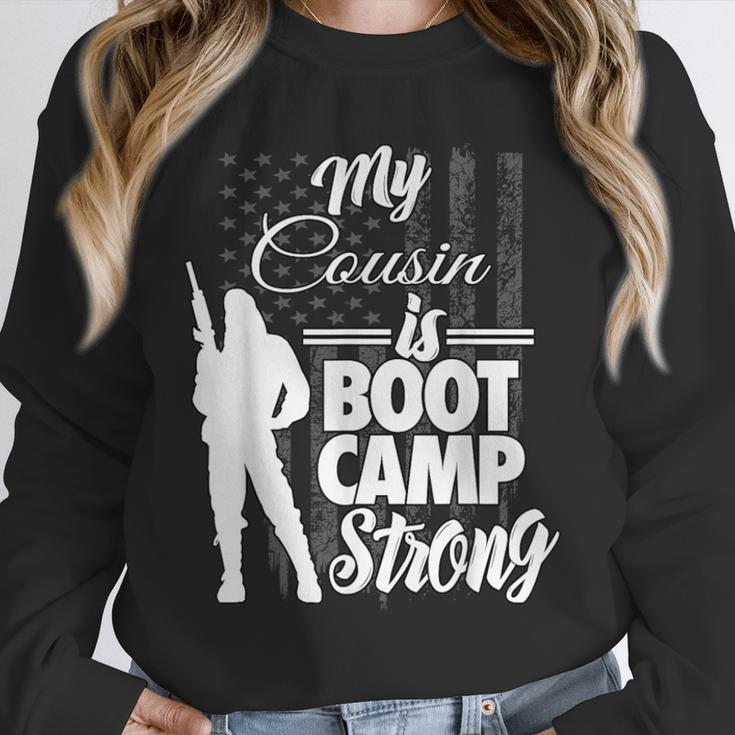 Boot Camp Graduation Military Cousin Support Tee Unisex Sweatshirt