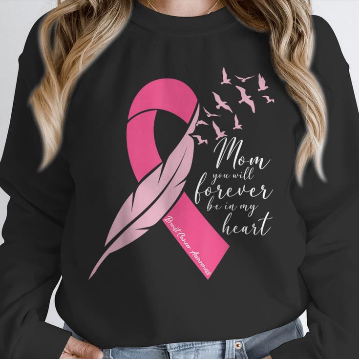 Breast Cancer Awareness In Memory Of Mom Butterfly Pink Unisex Sweatshirt Breast Cancer Awareness In Memory Of Mom Butterfly Pink Unisex Sweatshirt