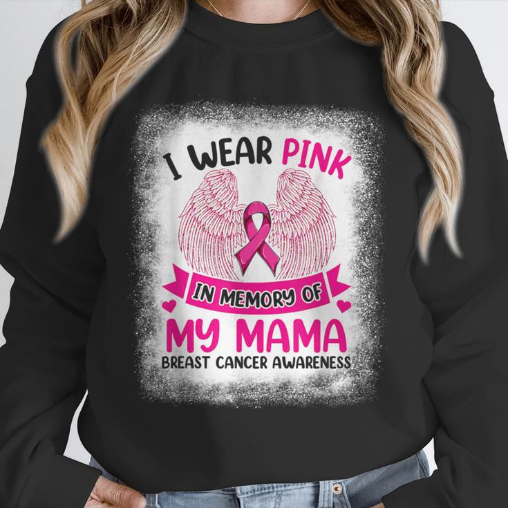 Breast Cancer Wings Shirt I Wear Pink In Memory Of My Mama Unisex Sweatshirt Breast Cancer Wings Shirt I Wear Pink In Memory Of My Mama Unisex Sweatshirt