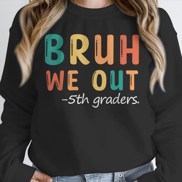 Bruh We Out 5th Graders Fifth Grade Graduation Unisex Sweatshirt