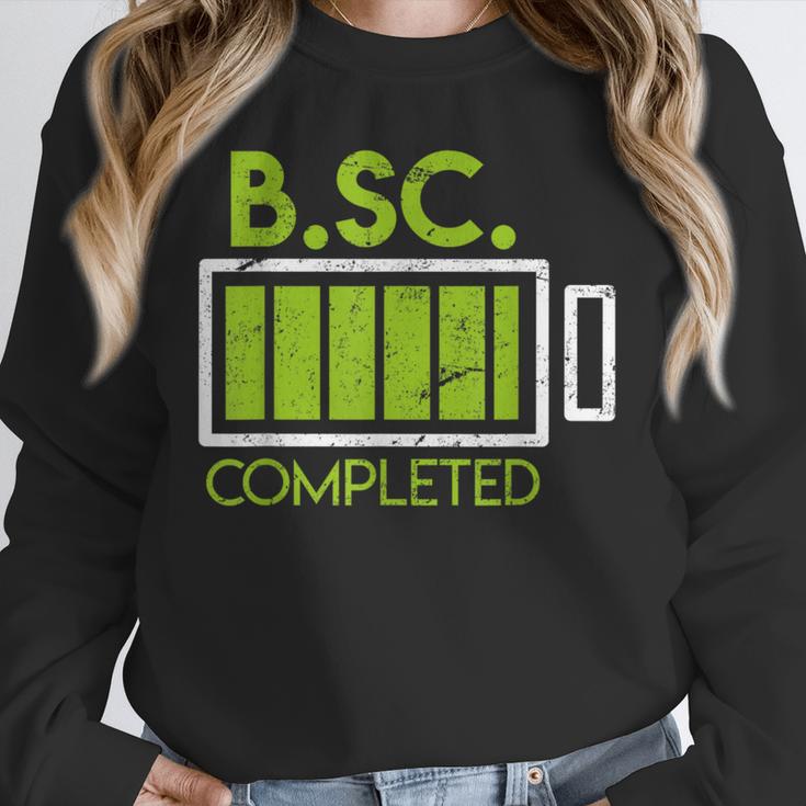 Bsc Completed Bachelor Of Science Graduation 2025 Unisex Sweatshirt