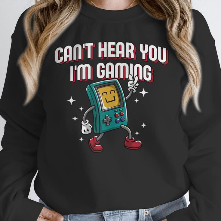 Cant Hear You Im Gaming Introvert Gamer Antisocial Unisex Sweatshirt Cant Hear You Im Gaming Introvert Gamer Antisocial Unisex Sweatshirt