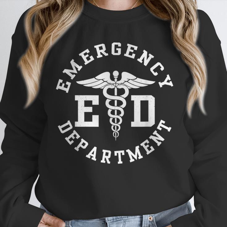 Care Giver RN Emergency Nurse Graduation ED Techs Department Unisex Sweatshirt