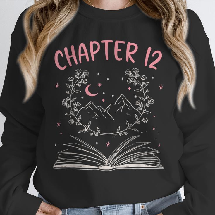 Chapter 12 Birthday Reading Book Lovers 12 Year Old Unisex Sweatshirt