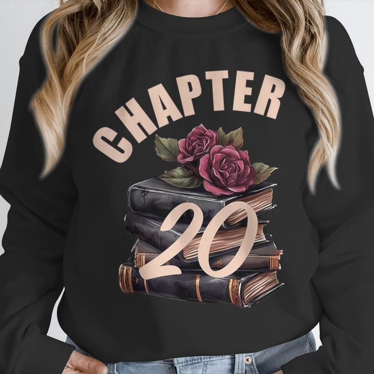 Chapter 20 20th Birthday Women Book Lovers Its My Birthday Unisex Sweatshirt