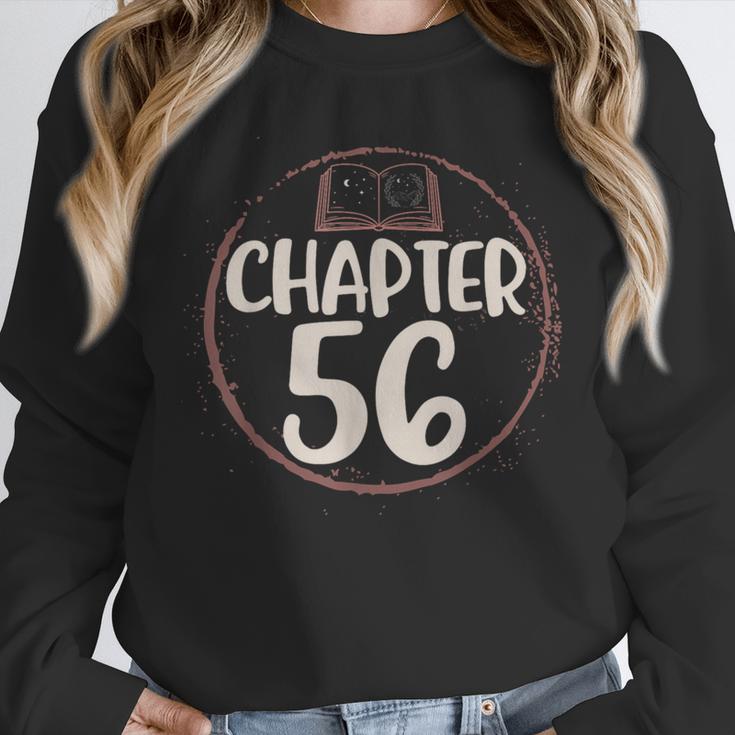 Chapter 56 Birthday Shirt For Women Book Lovers Love To Read Unisex Sweatshirt