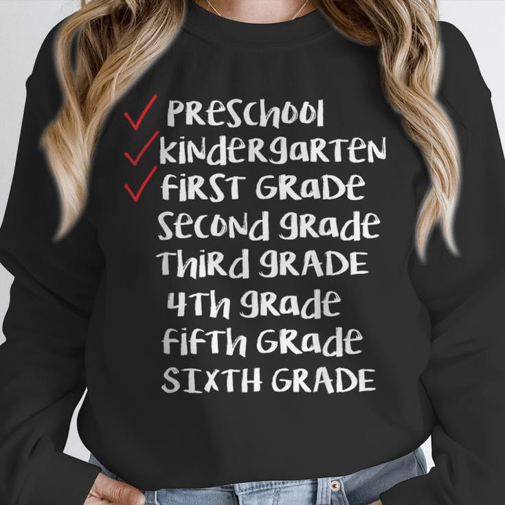 Check Mark End Of Year 1st Grade Shirt-1st Grade Graduation Unisex Sweatshirt