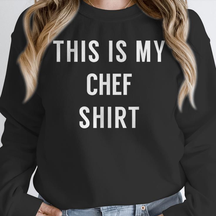 This Is My Chef Shirt Culinary School Graduation Unisex Sweatshirt