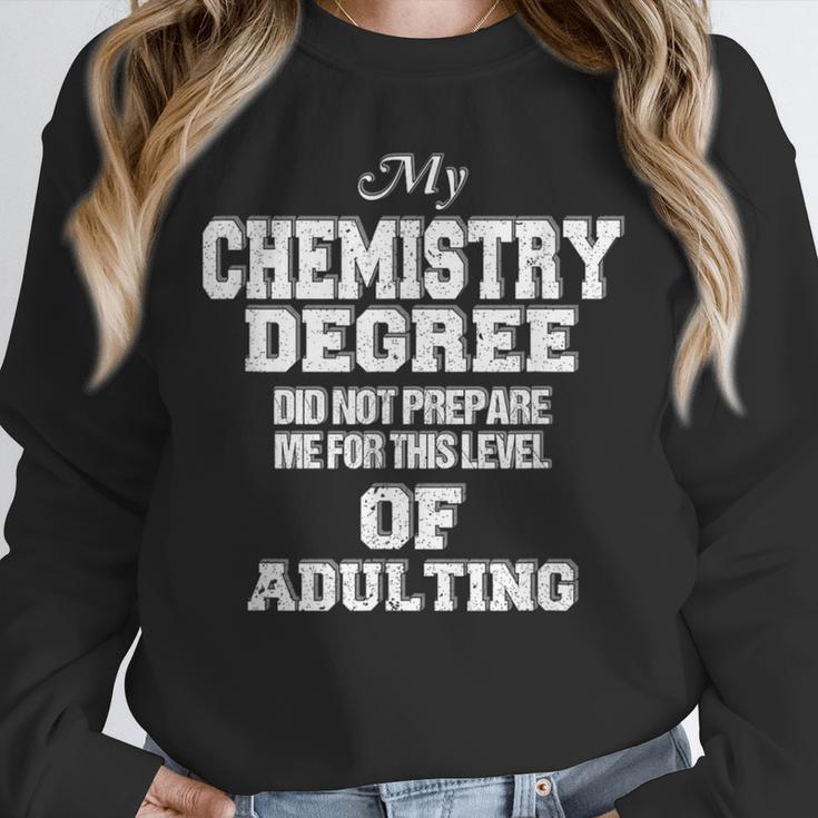 Chemistry Degree Graduation Quote Unisex Sweatshirt