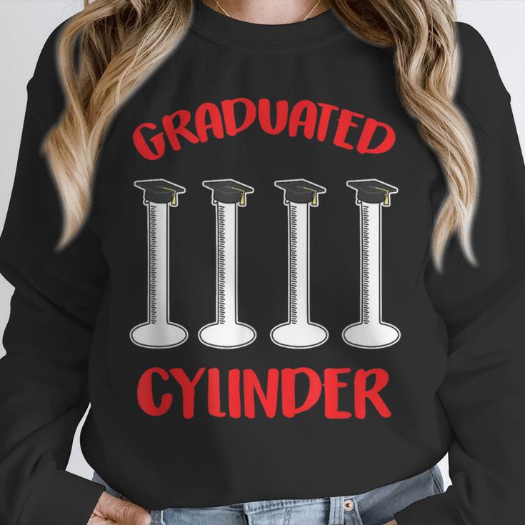 Chemistry Science Joke Graduated Cylinder Graduation T-Shirt Unisex Sweatshirt
