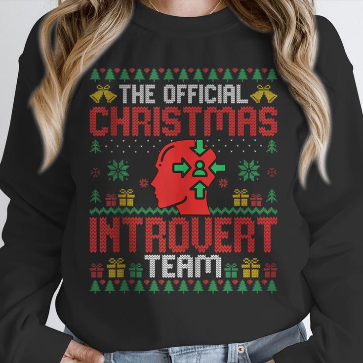 Christmas Introvert Team Introvert Introverted Xmas Unisex Sweatshirt Christmas Introvert Team Introvert Introverted Xmas Unisex Sweatshirt