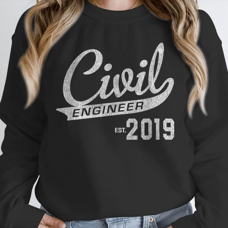 Civil Engineer Est 2019 Graduation Unisex Sweatshirt