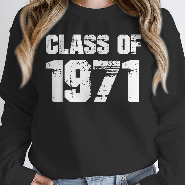 Class Of 1971 High School College Graduation Reunion T-Shirt Unisex Sweatshirt
