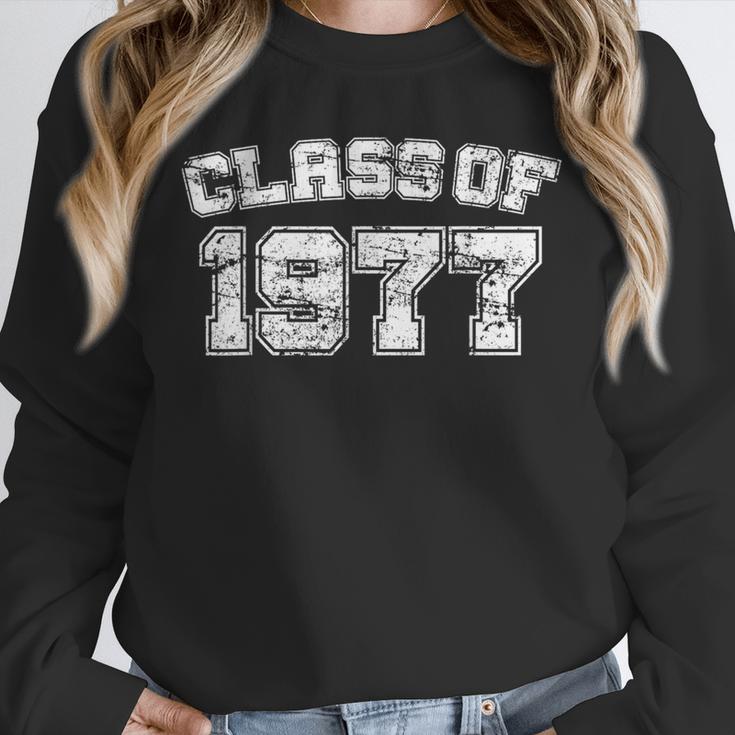 Class Of 1977 77 School Tee Shirt Graduation Class Party Unisex Sweatshirt