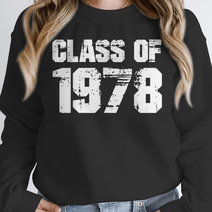 Class Of 1978 High School College Graduation Reunion Unisex Sweatshirt