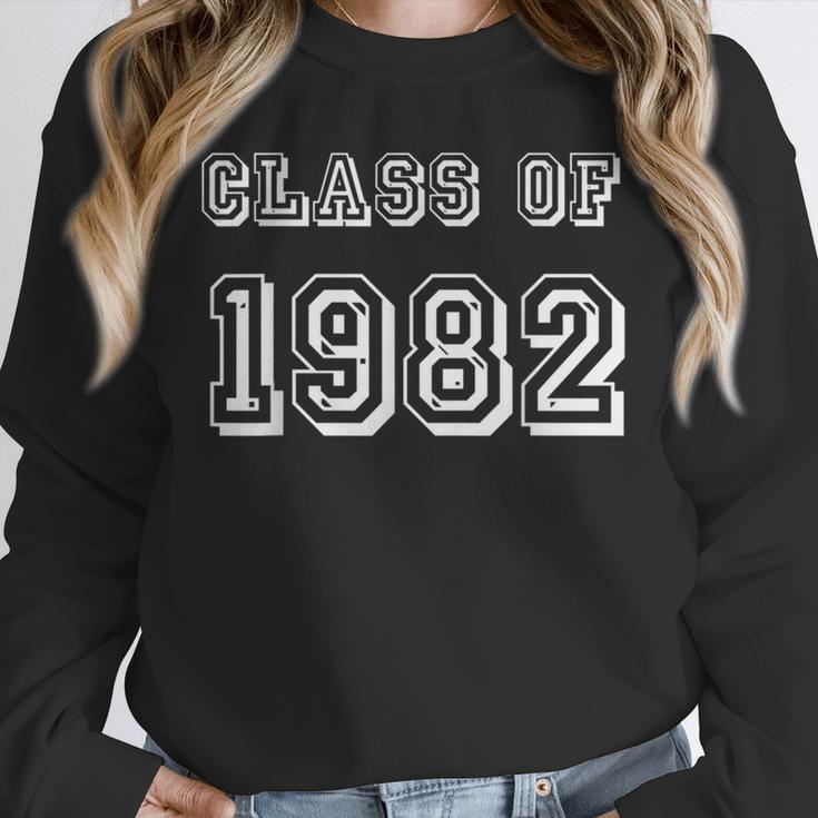 Class Of 1982 82 School Reunion Graduation Party Unisex Sweatshirt